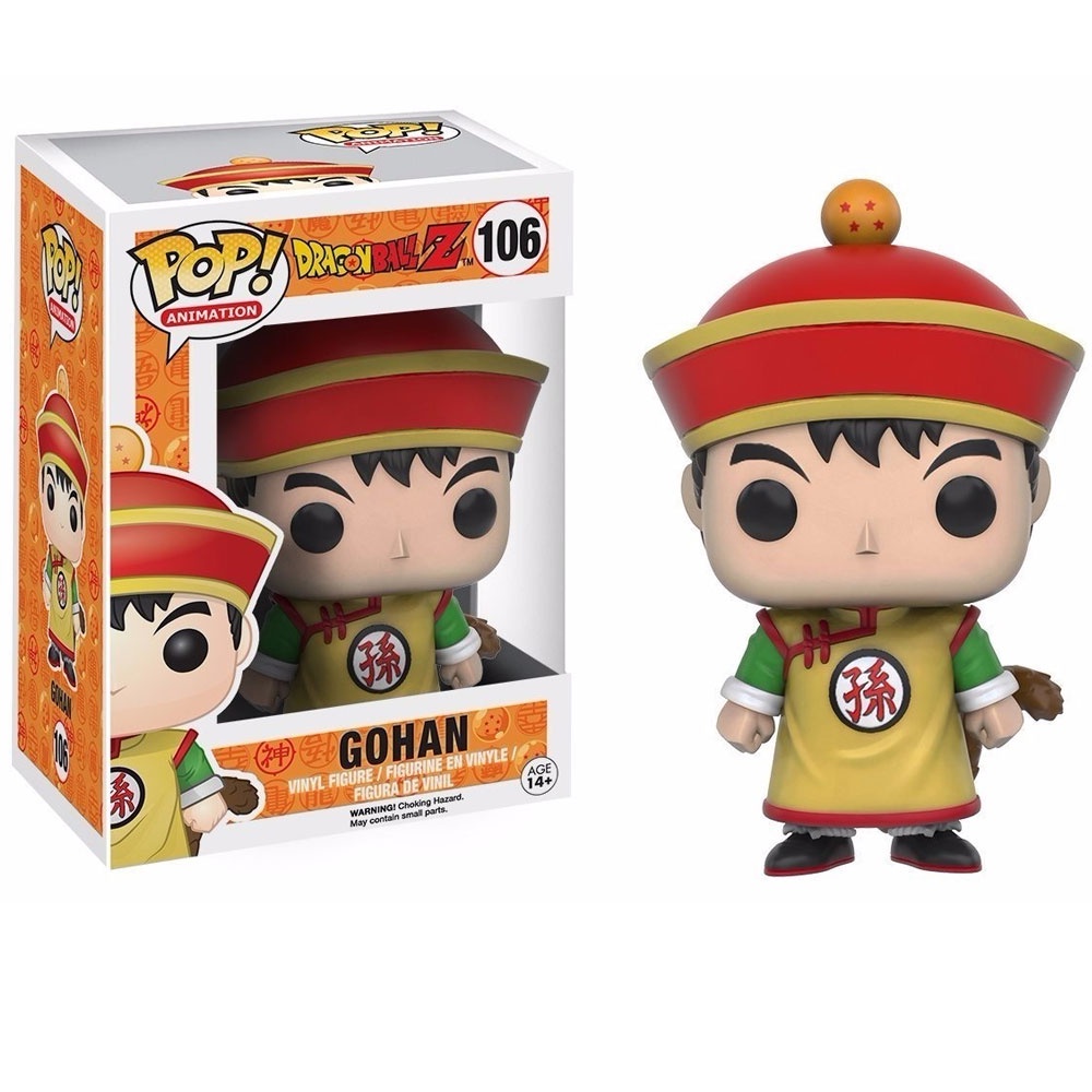 FUNKO POP ANIMATION DRAGON BALL Z - GOHAN 106 NOVO ORIGINAL