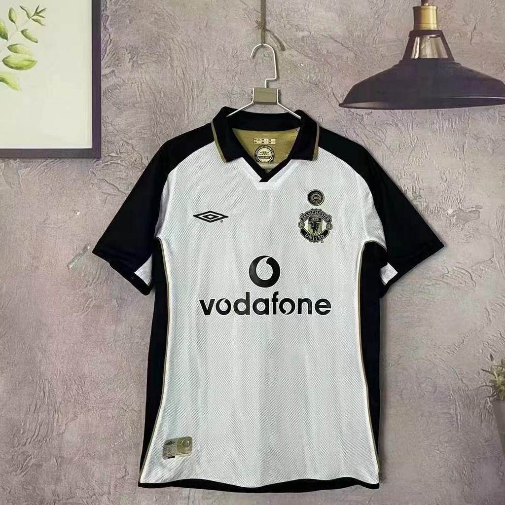 0102 Manchester United Centennial Edition DoubleSided Football Jersey