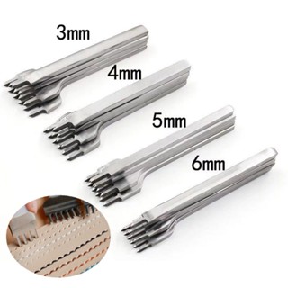 Cinzel Furo Diamante, Para Furar Couro, Furador De Couro, Costura Couro, Furador Modelos 3MM, 4MM, 5MM e 6MM