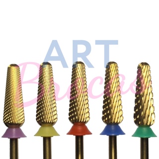 Broca de tungstenio dourada para acabamento manutenção remoção de unhas de gel alongamento Wilson em Oferta na Shopee