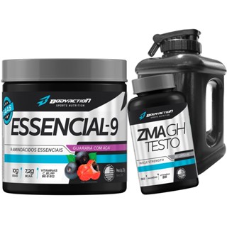 Kit Aminoácidos Essencial 9 Eaa + Zma + Galão Bodyaction