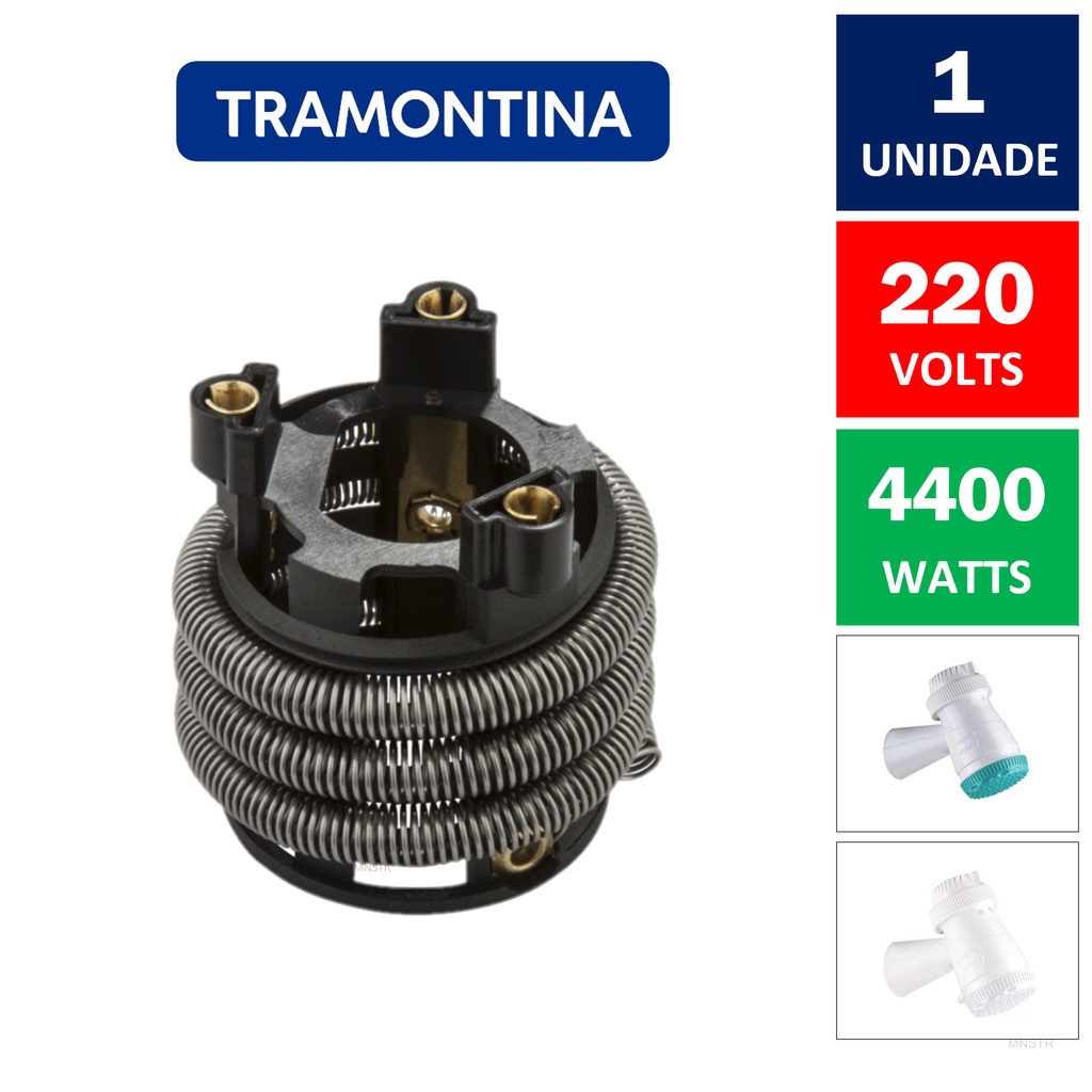 Resistência Elétrica para Ducha Chuveiro 3 Temperaturas 4400W 220V Tramontina ( 58001155 )