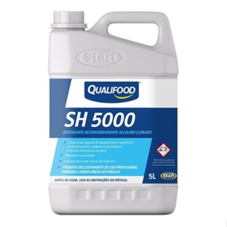 Detergente Alcalino Clorado Start SH5000 Plus 5 Litros em Oferta na Shopee