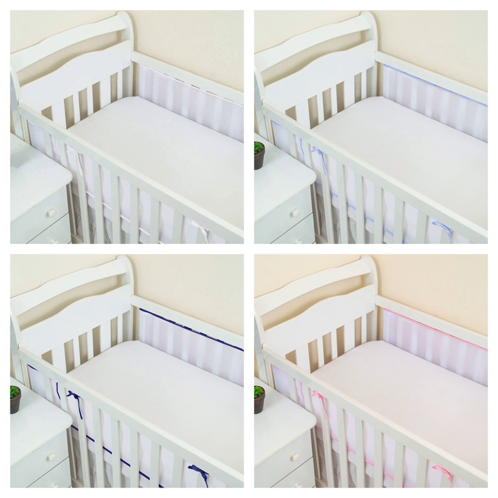 JOGO DE TELA RESPIRÁVEL/TELA PROTETORA/TELA DE PROTEÇAO / BERÇO AMERICANO E MINI BERÇO