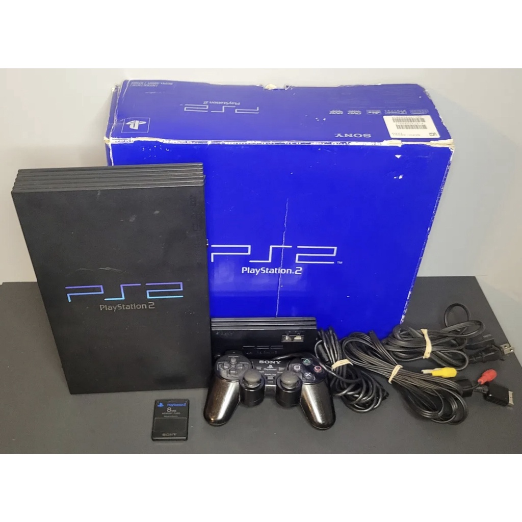 Sony Playstation 2 PS2 Fat SCPH-30001 Console. Complete in box.