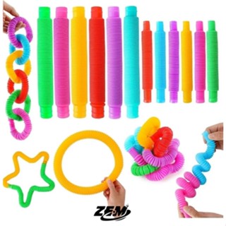 Poptube Tubo Fidget Tube Toys Folding Pop It