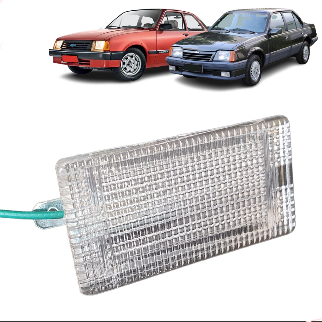 anterna Luz Teto Interna GM Monza Chevette Kadett Corsa Celta Luz Porta Malas Capô
