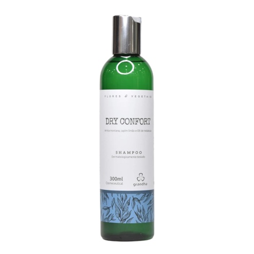 Dry Confort Shampoo 300ml Combate Oleosidade e Pontas Secas em Oferta na Shopee