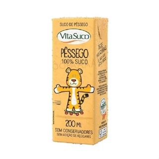 Suco Vita Suco Pessego 100% Suco 200Ml