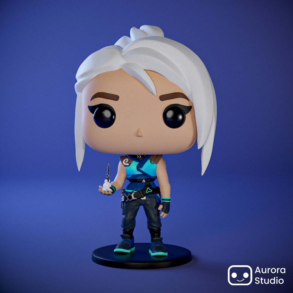 POP RTESANAL JETT VALORANT