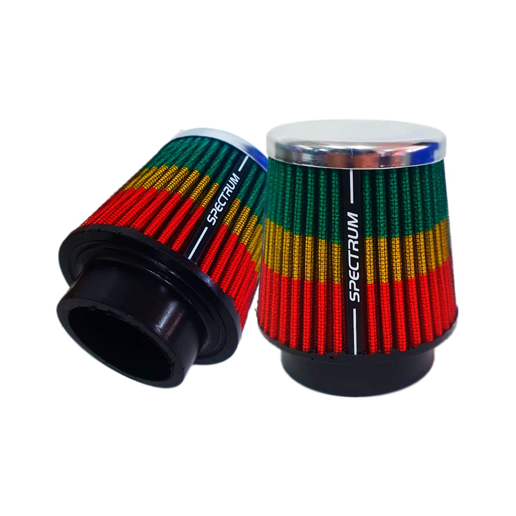 Filtro de Ar Esportivo Spectrum Mono Fluxo Cromado - Jamaica