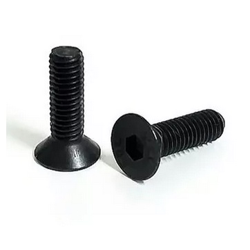 Parafuso Chato Allen M3 X 12mm Oxidado Preto