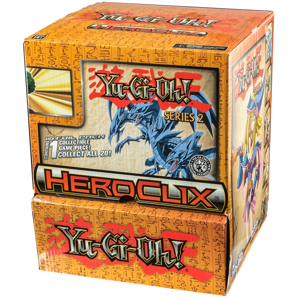 Box 24 Booster Yugioh Series 2 Heroclix Miniatura Original Inglês