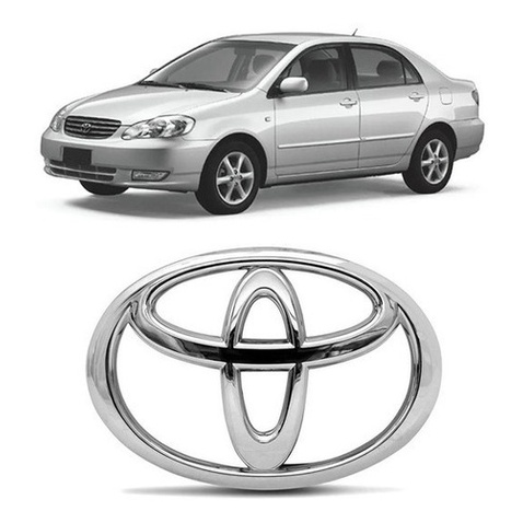 Emblema dianteiro toyota grade Corolla 2003 2004 2005 2006 2007 2008