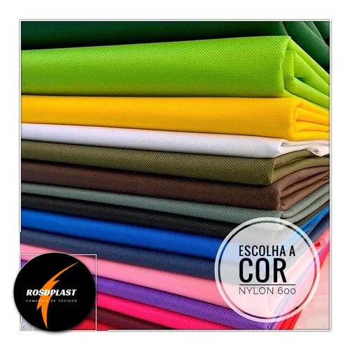 Tecido Nylon 600 Liso. em Oferta na Shopee