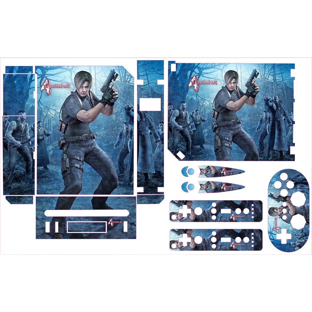 Skin Adesiva Nintendo Wii - Resident Evil 4