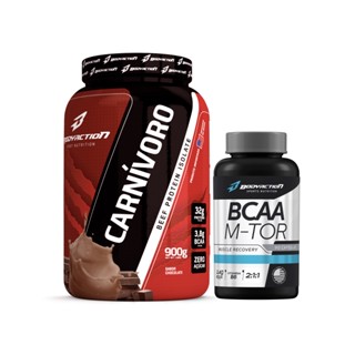 Carnivoro 900g Beef Protein Isolate + Bcaa M-Tor 90 Cápsulas Bodyaction