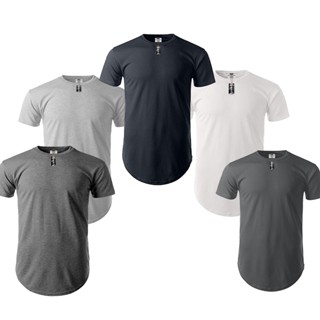 Kit Promocional 5 Camisas Blusa Oversized Longline Masculina