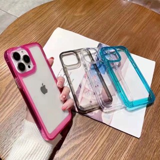 Capinha Capa Space ORIGINAL COLORIDA Anti Impacto Policarbonato (Não Amarela) TPU IPhone 7 8 Plus X Xr Xs Pro Max 11 12 13 12 Mini 13 mini