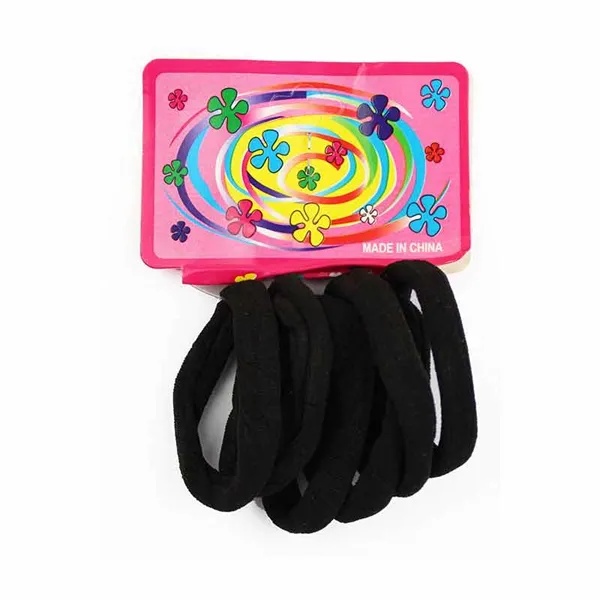 Kit Elástico para Cabelo(Xuxinha) Cor Preta WL-037 em Oferta na Shopee