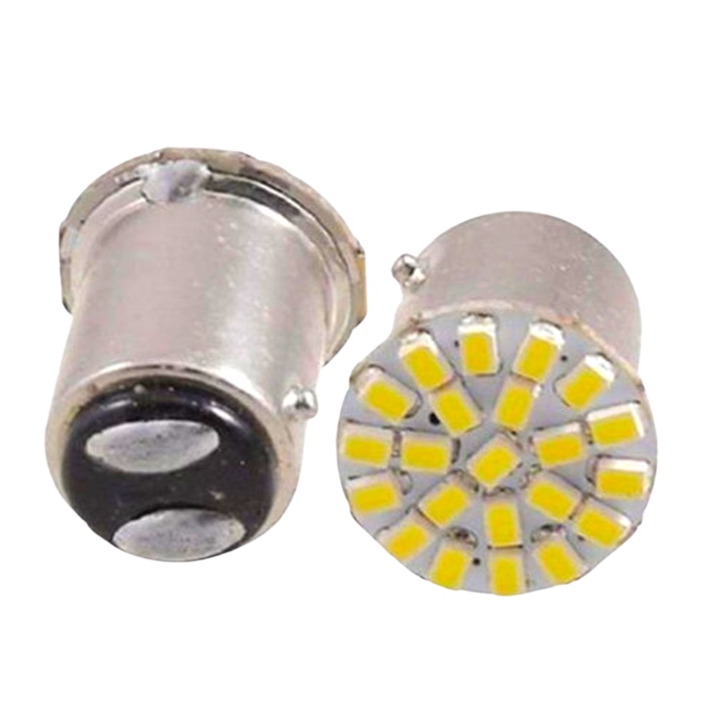Lampada 2 polos Led Carros Moto Van meia luz ré freio Envio Rapido em Oferta na Shopee