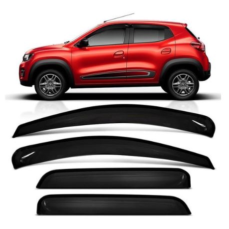 Calha de Chuva Kwid Renault 2017 ate 2024 4p Ref:91010A