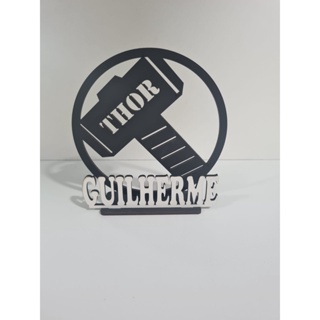 10 Centro de mesa em mdf THOR em Oferta na Shopee