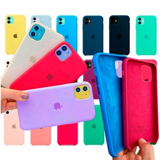 Case Capinha iPhone 11 e 11Pro Max Apple Silicone Interior Aveludada