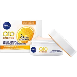 Creme Facial Hidratante Nivea Q10 Energy 3 vezes anti-oxidantes / Antirrugas / Antissinais 15 FPS