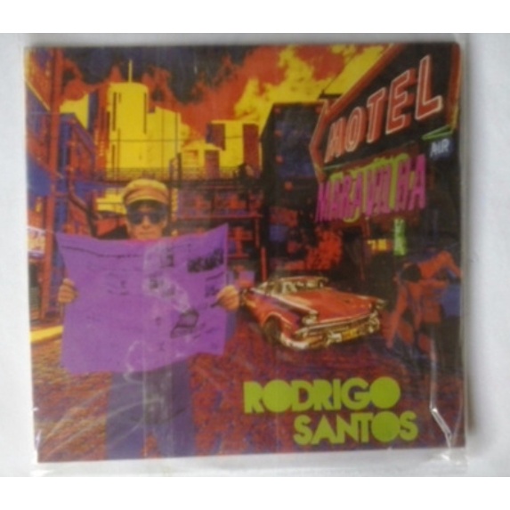 CD Rodrigo Santos (baixista do Barão vermelho) - motel maravilha - ótimo estado mídia e capa