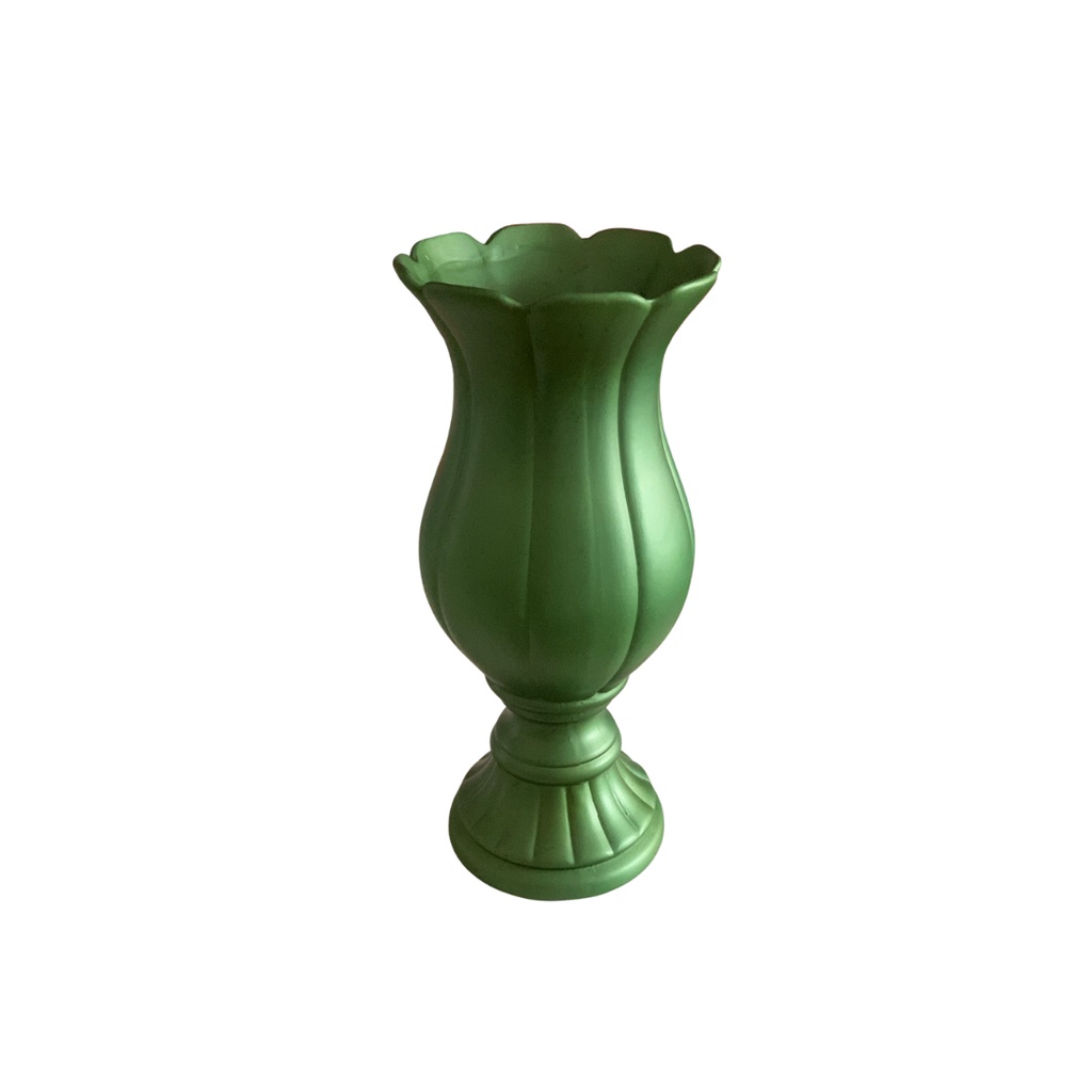 Vaso Flor Grande Em Cerâmica - 38x18cm | Shopee Brasil