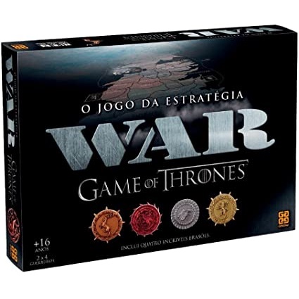 Jogo Interativo War Edição Game Of Thrones - Grow 4000 em Oferta na Shopee