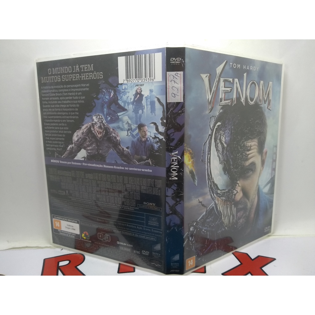 Dvd Venom tom hardy dvd