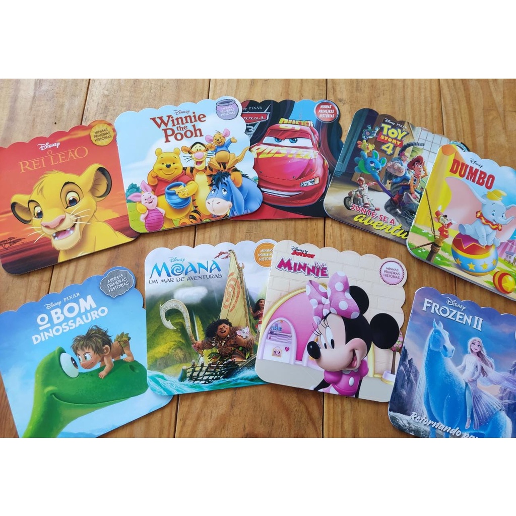 Coleção  Disney Minhas Primeiras Histórias  20x20cm Bicho Esperto