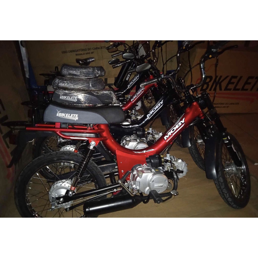 Mobilete Bikelete Moby 4 Tempos Marchas Bicicleta Motor disponível