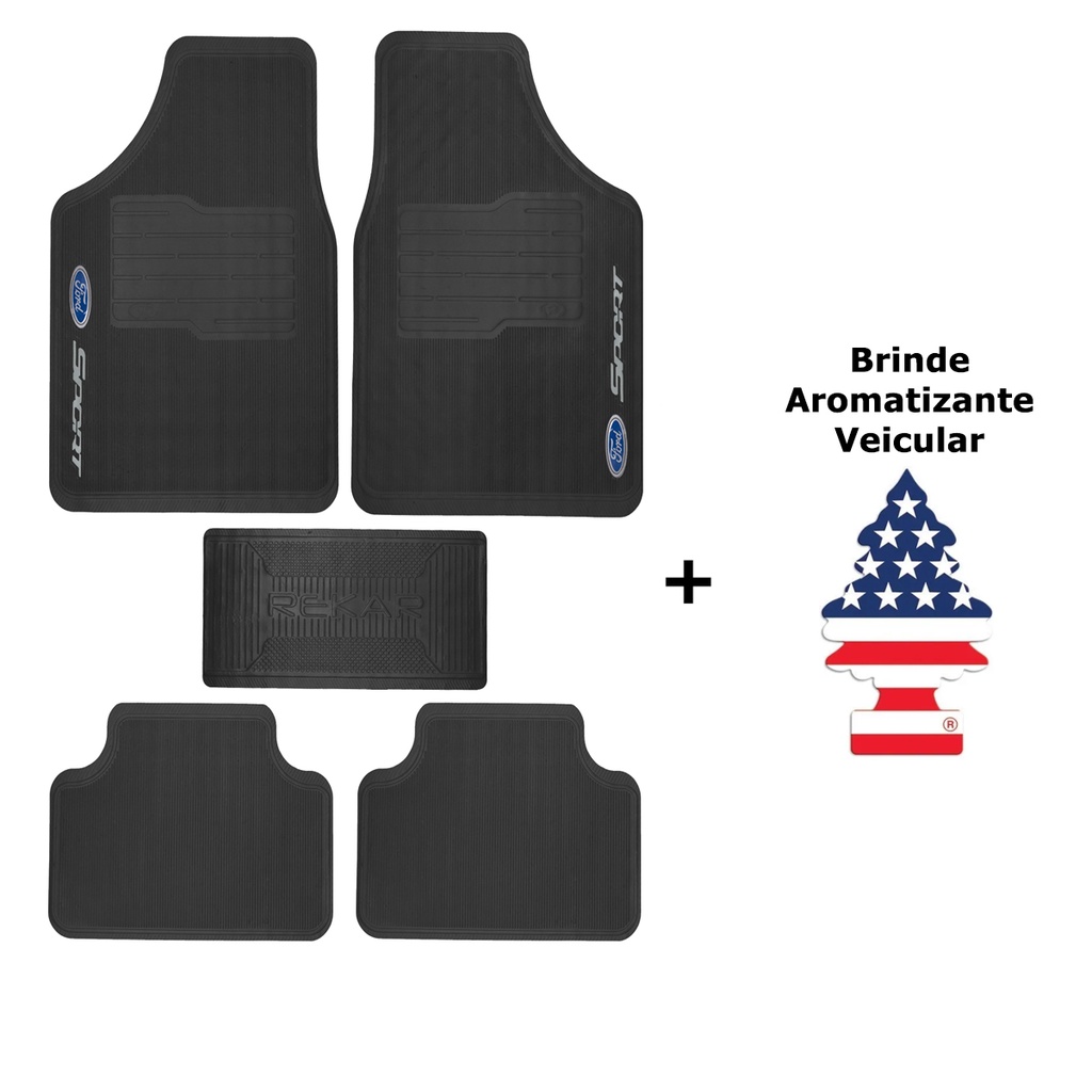 Tapete Automotivo Borracha Personalizado Ka Antigo – Ká, Fiesta, Ecosport, Escort, Fusion -  Tapete para Carro, Carpete Carro, Carpete para Carro, Sport, Preto