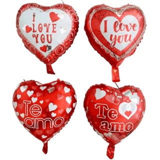 5 Balões de coração personalizado (18 polegada proximo 45 CM)