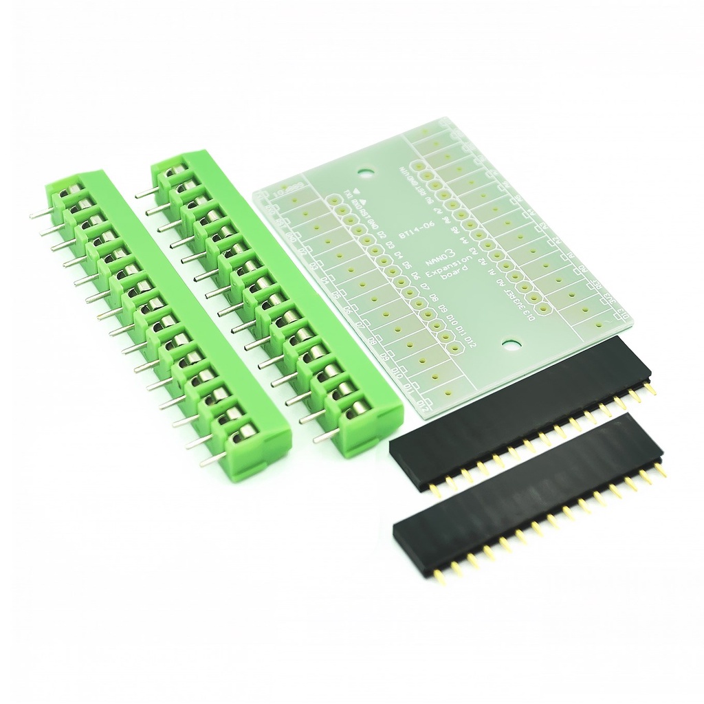 Placa Borne Terminal Adaptador Para Arduino Nano [ Código 560 ]