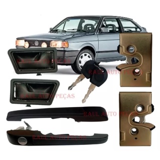 Jogo de Fechaduras das Portas Dianteiras mais Maçanetas Internas e Externas Gol Quadrado 1986 a 1996 / Parati G1 / Saveiro G1 / Voyage G1 em Oferta na Shopee