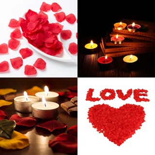 Kit Decoração Romântica - 100 Pétalas + 10 Velas Rechaud em Oferta na Shopee