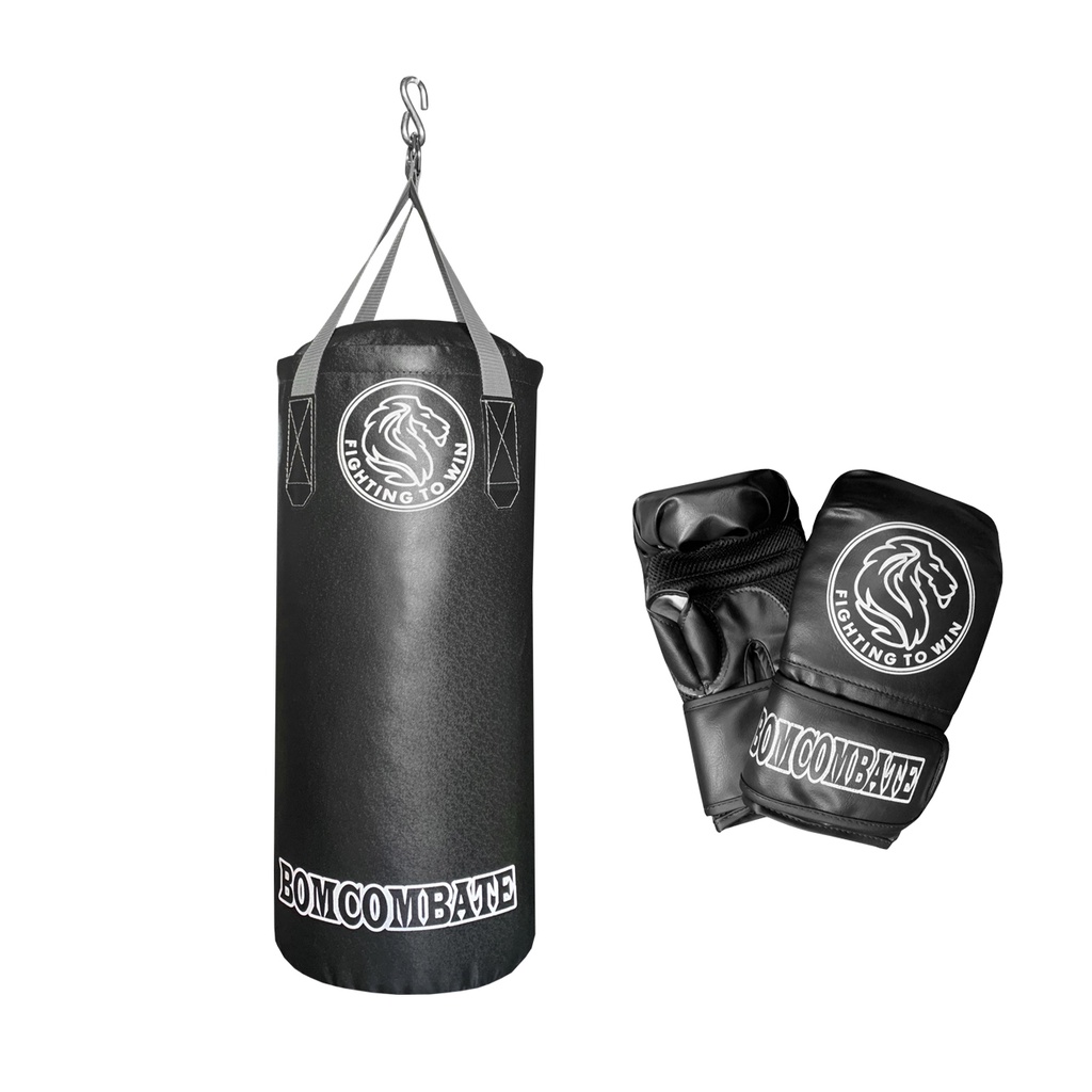 Saco De Pancada Profissional 60cm + Luva Bate Saco em Oferta na Shopee