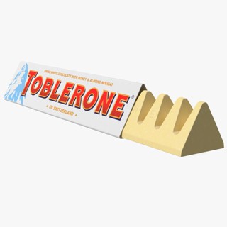 Toblerone Branco - Chocolate Suíço 100g