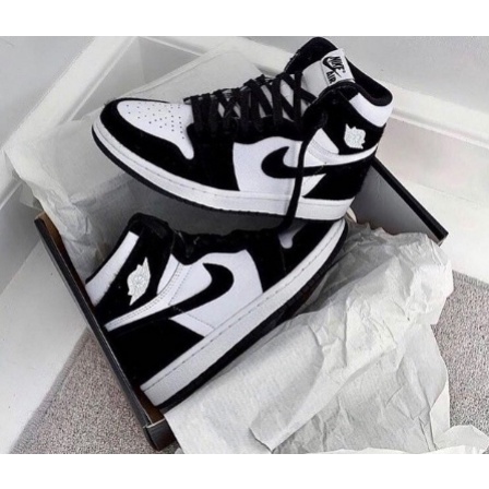 Tenis Masculino e Feminino Nk Air Jordan Preto Branco Pronta Entrega Black Friday Imperdivel