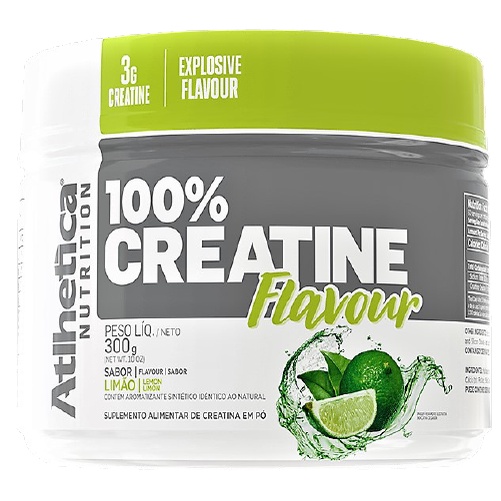 100% Creatina Flavour Pote 300g - Atlhetica Nutrition