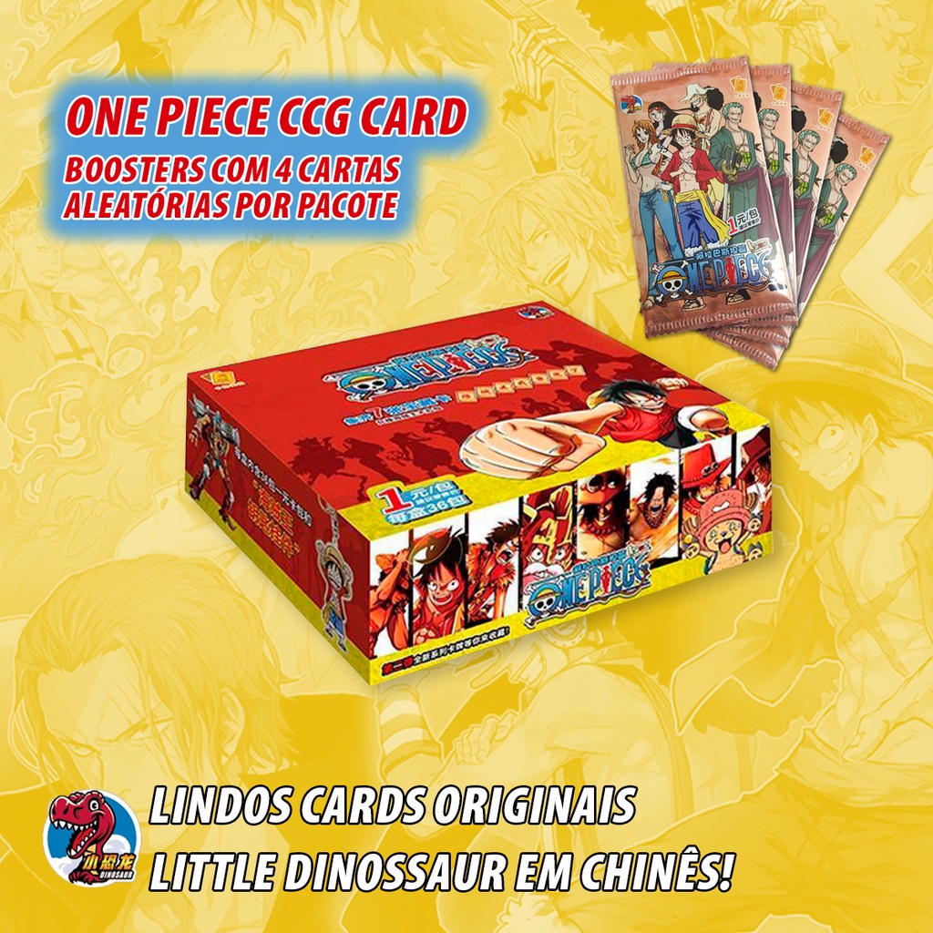 One Piece - LOTE 15- Card Game lote com 25 cartas., Lote