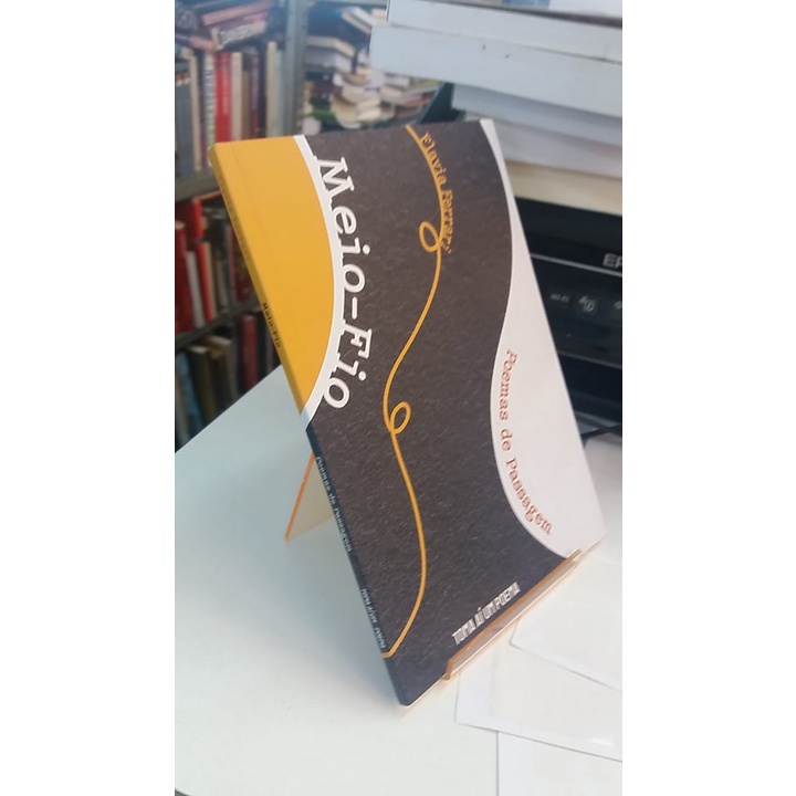 Livro - Poemas de passagem - Meio-fio - Flavia Ferrari