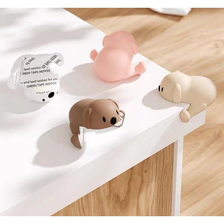 kit 4 Protetores De Quina Canto Silicone Redondo, Protetor De Canto De Mesa, Segurança Do Bebê