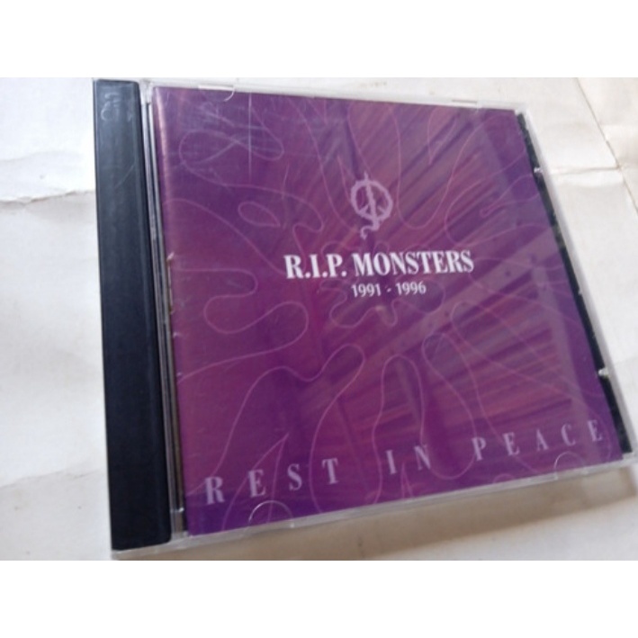 CD duplo RIP Monsters - rest in peace - perfeito estado mídia e capa