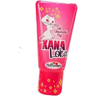 Lubrificante Xana Loka Gel Excitante Feminino 15g Hot Flowers Sex Shop