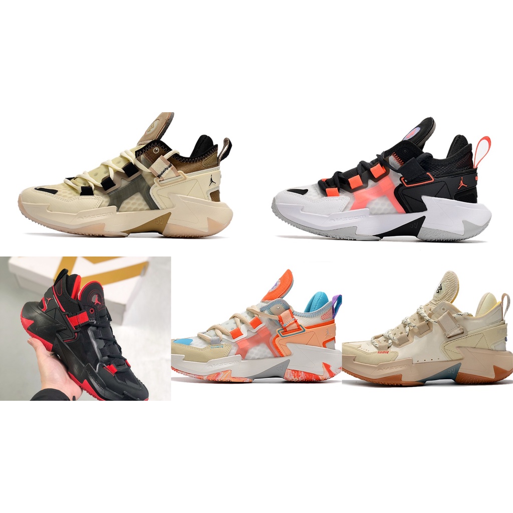 Tênis Original Jordan Por Que Não Zer0.4 A Família Westbrook De 4 Gerações De Alta Qualidade Da Moda , Os Homens De Choque Lento E Respirável Podem Combater Sapatos De Basquetebol Reais